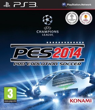 GRA PRO EVOLUTION SOCCER 2014 PS3 !! FOLIA !!