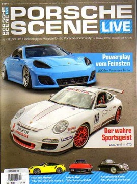 PORSCHE SCENE LIVE 10/2015 НЕМЕЦКИЙ