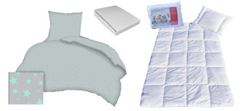 Pościel 100x160 40x60 Kołdra jersey 160x80 188s-m