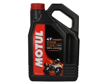 Масло MOTUL 7100 10 W 40 4л + фильтр Hiflo Racing