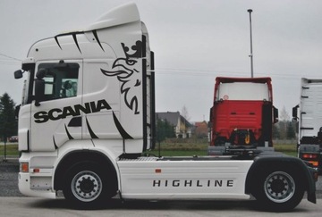 NAKLEJKI NAKLEJKA SCANIA R TOPLINE HIGHLINE