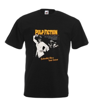 L KOSZULKA MĘSKA PULP FICTION Tarantino WZORY