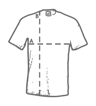 NAJGRUBSZA Koszulka T-Shirt - 205g - SUPER PREMIUM - FRUIT OF THE LOOM 4XL