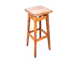 SOLID табурет 80 см деревянный табурет COLORFUL STOOL