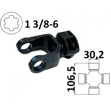 Widłak wałka WOM 30,2X106,5 kat.7 1