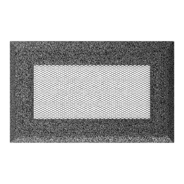 фото ориг. №4, Lattice ventilation colored grilles oskar 11x17 centimeters black-silver