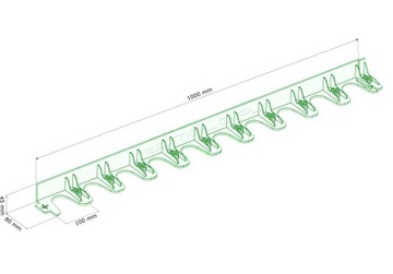 ЭКО КРОМКА ГАЗОНА САДОВАЯ + 4 ЯКОРЯ 25 см