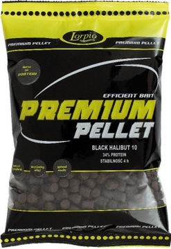 REWELACYJNY PELLET LORPIO BLACK HALIBUT 2 mm -700g