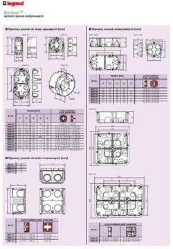 LEGRAND Batibox Коробка с двойными стенками 40 мм