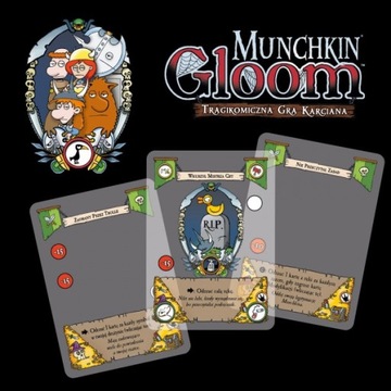 НАСТОЛЬНАЯ КАРТОЧНАЯ ИГРА MUNCHKIN GLOOM PARTY