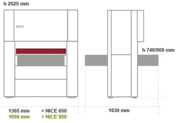 Szlifierka szerokotaśmowa UNITEK NICE 650mm 1NKRT