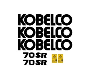 Naklejki naklejka oklejenie KOBELCO 70 SR