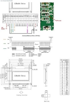 ART New LCD 128x64-H МАЛЕНЬКИЙ с подсветкой Светодиод Белый/КК