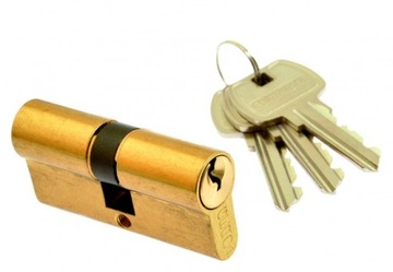 фото ориг. №3, Repair kit gerda 30/ 40 brass+ 10 keys for doors door lock