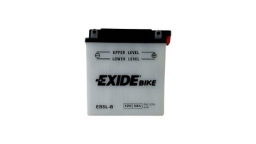 АККУМУЛЯТОР ДЛЯ МОТОЦИКЛА EXIDE BIKE EB5L-B/YB5L-B