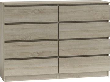 KOMODA SZAFKA DO SALONU M-8 140 SONOMA TOP