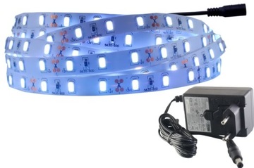 ZESTAW taśma LED meblowa 300D 5630 ZIMNA biel 1.5m