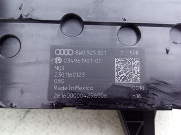 AUDI A4 A5 B9 PANEL PŘEPÍNAČ 8W0925301