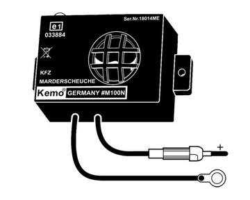 УЛЬТРАЗВУКОВОЙ ОТПУСКАТЕЛЬ КРЫС ДЛЯ ГРЫЗУНОВ ДЛЯ АВТОМОБИЛЯ KEMO M100N