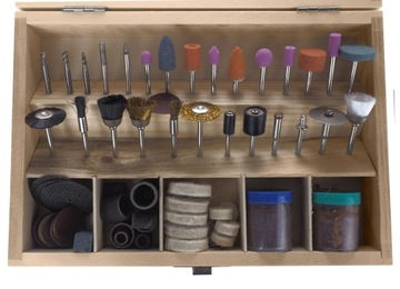 Набор аксессуаров для мультишлифовальной машины Geko, 100 предметов.