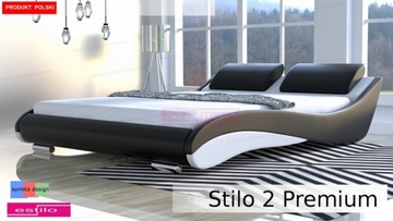 Łóżko Stilo-2 Premium z materacem 180x200