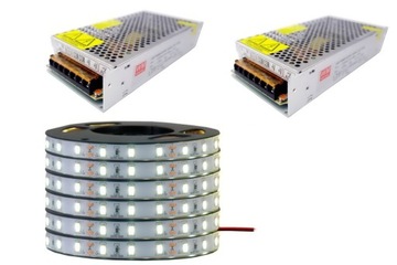 ZESTAW taśma 300LED sufit 5630 biała NATURALNA 30m