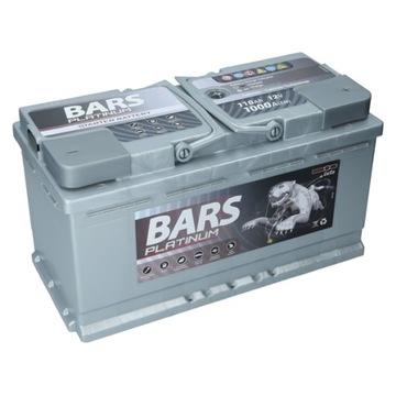 АКУМУЛЯТОР BARS PLATINUM 12V 110AH 1000A (EN) 