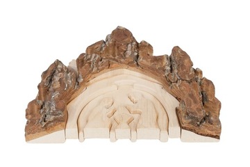 Деревянная конюшня, декоративный рождественский вертеп