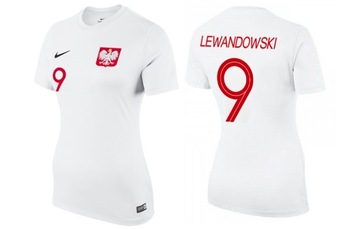 KOSZULKA NIKE DAMSKA POLSKA LEWANDOWSKI 2018 XL