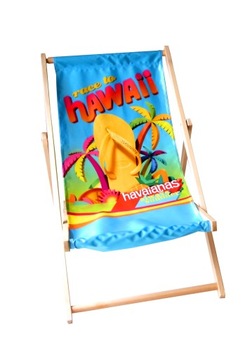 Рекламный шезлонг, корпоративная садовая печать + Дизайн