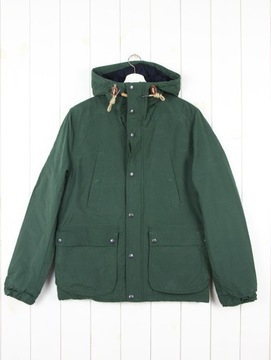 LEE HOODED PARKA KHAKI GREEN KURTKA KAPTUR _ S