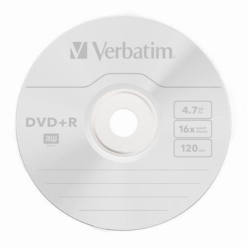 Płyty VERBATIM DVD+R 4,7GB 10 sztuk w kopertach