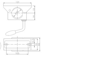 Зажим AL-KO SWIVEL для опорного колеса опоры fi48