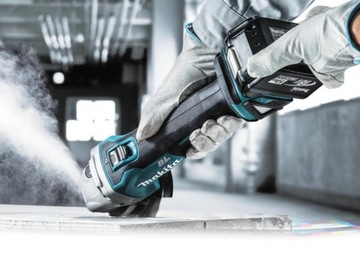 УГЛОВАЯ ШЛИФОВАЛЬНАЯ МАКИТА MAKITA DGA504RTJ 125 мм 18 В 2x5 Ач