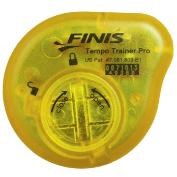 Часы Finis Tempo Trainer Pro, желтые