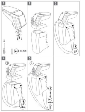 LOKETNÍ OPĚRKA ARMSTER II TOYOTA VERSO OD 2013R.