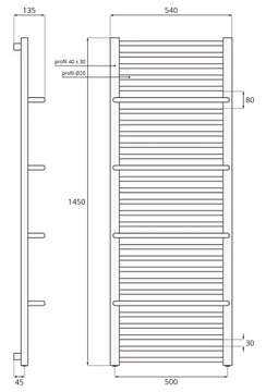 145х54 г. LumenPLUS 145/50 - ГРАФИТ / ЧЕРНЫЙ МАТОВЫЙ