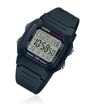 W-800H 1A Оригинальные спортивные часы Casio + коробка