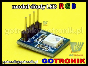 Модуль с RGB светодиодом 5050 для АРВ PIC Arduino |112