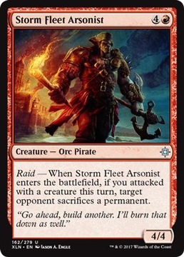 MTG 4x Storm Fleet Arsonist (Uncommon)