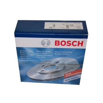 BOSCH tarcze ham RENAULT MEGANE II mk2 przód 280mm
