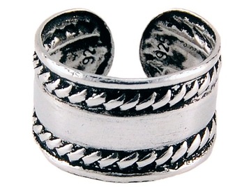 VERSIL kolczyk nausznica ear cuff SREBRO 0,925