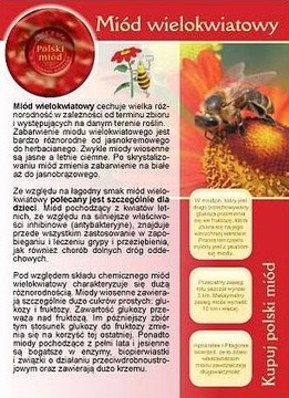 Broszura informacyjna - Miód WIELOKWIATOWY ul