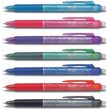 Шариковая ручка PILOT FRIXION CLICKER 0,7 черная PIBLRT-FR7-B