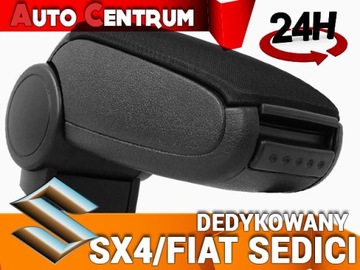 ПОДЛОКОТНИК SUZUKI SX4 FIAT SEDICI + ПЕРЕХОДНИК + ВИНТЫ