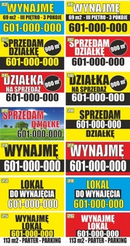 Баннерный дом/квартира/участок на продажу - 20 дизайнов