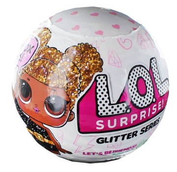 L.O.L. SURPRISE GLITTER LALECZKA BROKATOWA W KUL