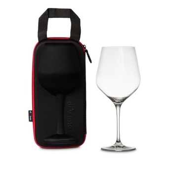 KIELISZEK DO WINA DUŻY NA CAŁĄ BUTELKĘ WINA 860ML + ETUI XXL