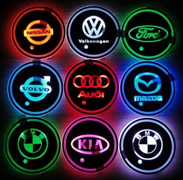 СВЕТОДИОДНЫЕ ПОДСВЕТКИ ЛОГОТИПА AUDI PAD RGB МУЛЬТИПРОЕКТОР