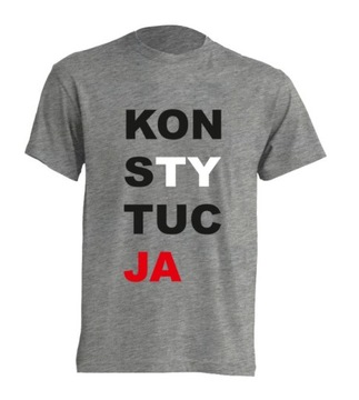 KOSZULKA KONSTYTUCJA t-shirt L anty PiS